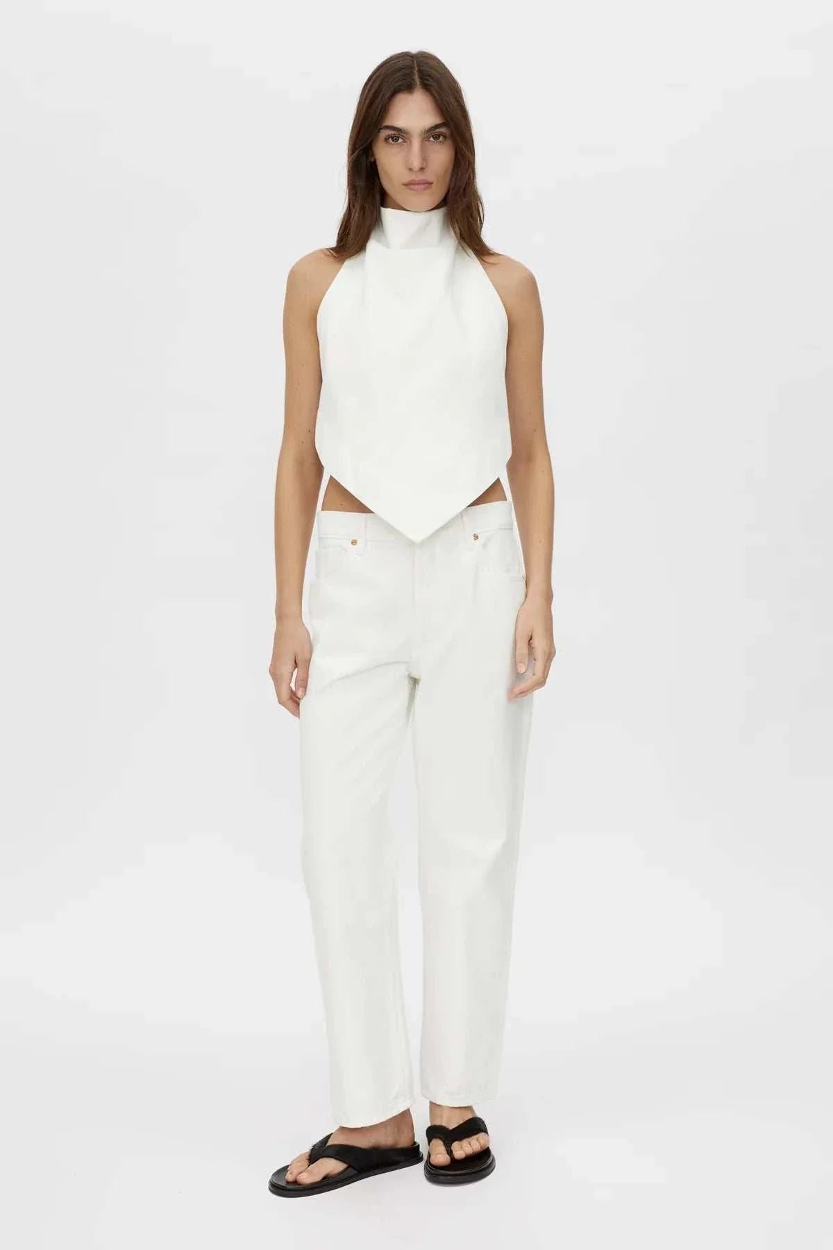 Camilla and Marc Andy Denim Jean White