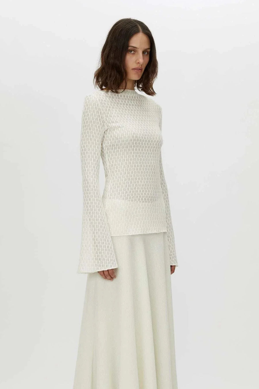 Camilla and Marc Davana Top Cream