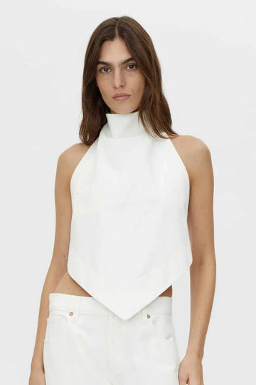 Camilla and Marc Eleni Denim Top Salt