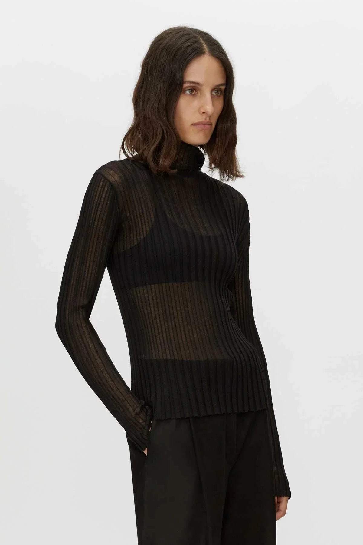 Camilla and Marc Elowen Top Black
