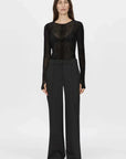 Camilla and Marc Figue Sleeve Top Slate