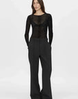 Camilla and Marc Figue Sleeve Top Slate