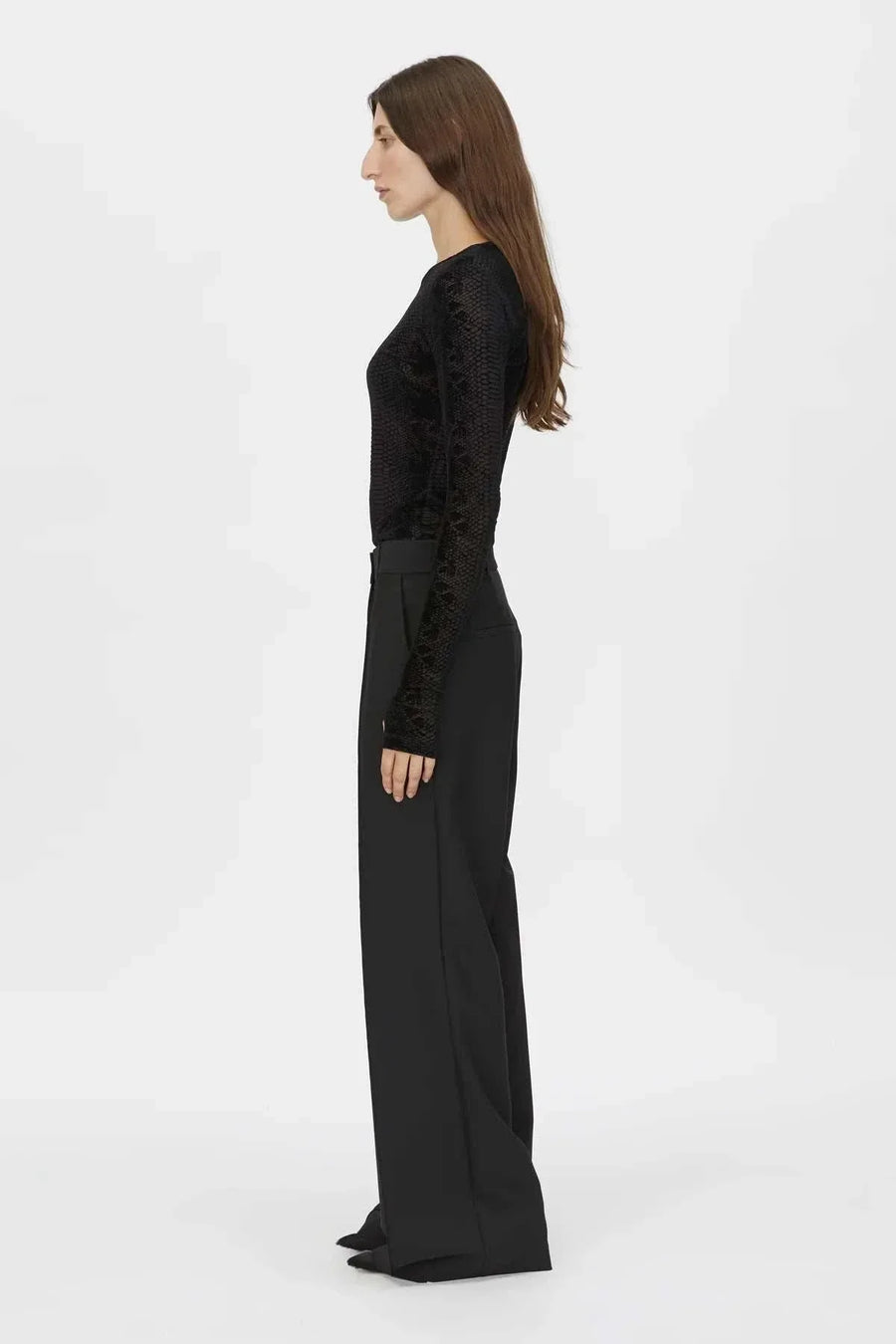 Camilla and Marc Figue Sleeve Top Slate