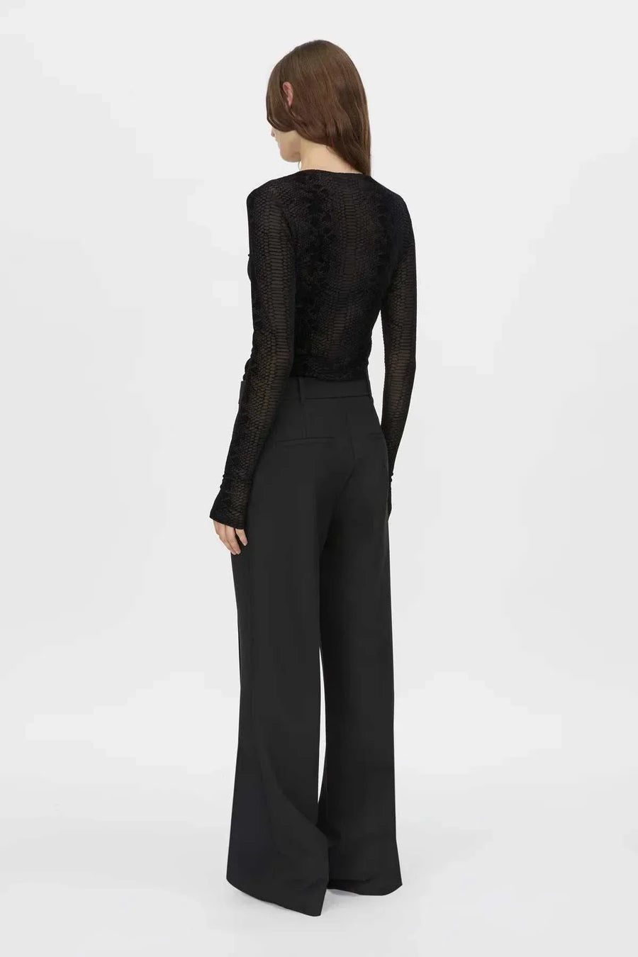 Camilla and Marc Figue Sleeve Top Slate