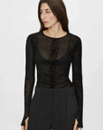Camilla and Marc Figue Sleeve Top Slate