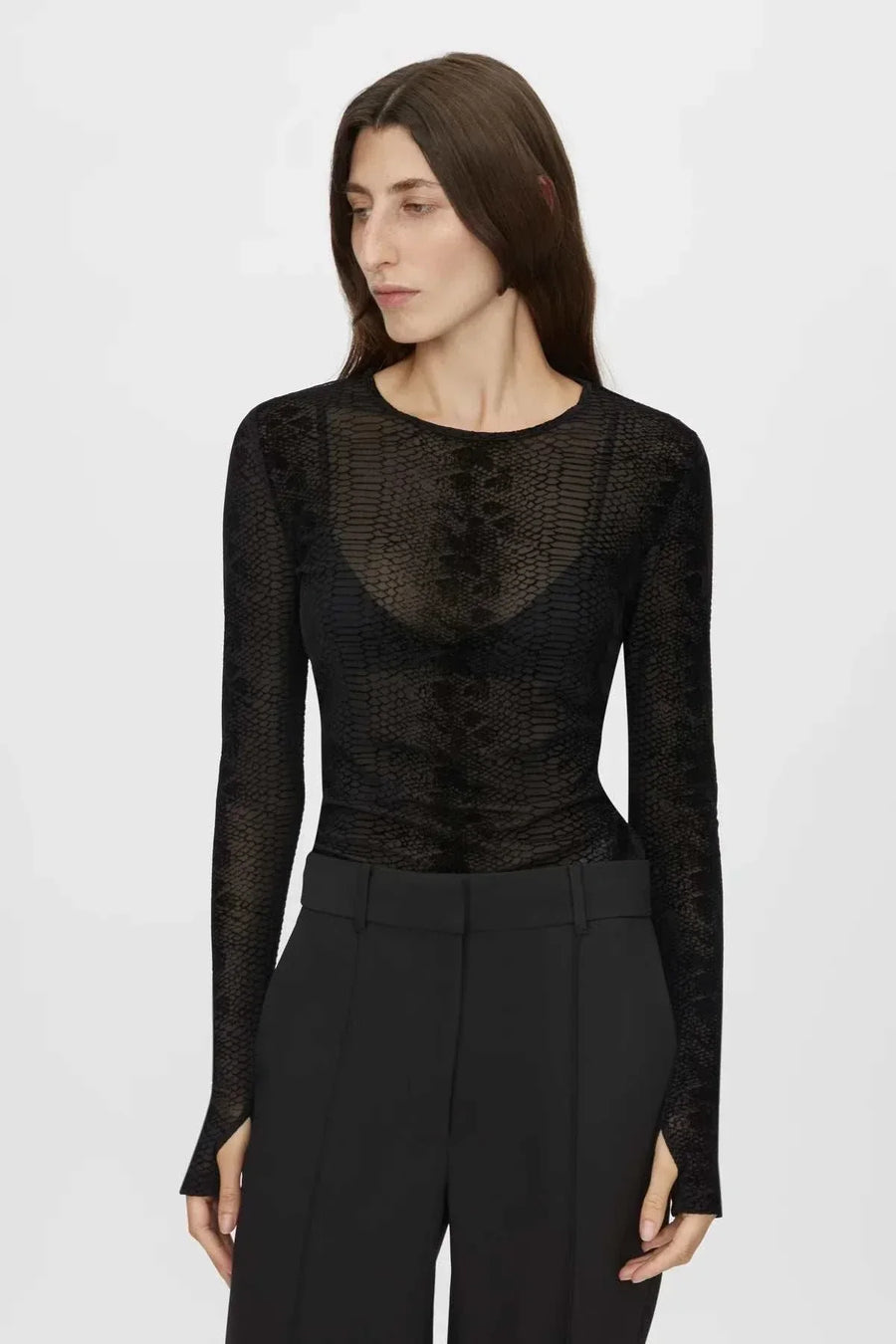 Camilla and Marc Figue Sleeve Top Slate