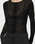 Camilla and Marc Figue Sleeve Top Slate