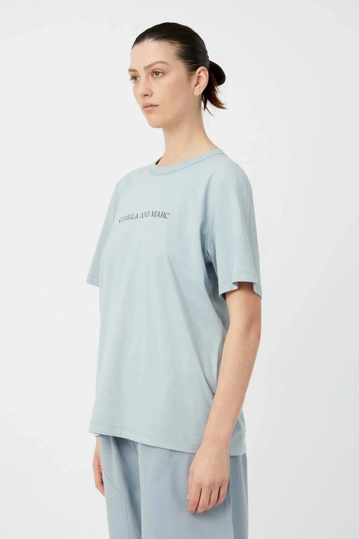 Camilla and Marc Grayson Tee Misty Blue