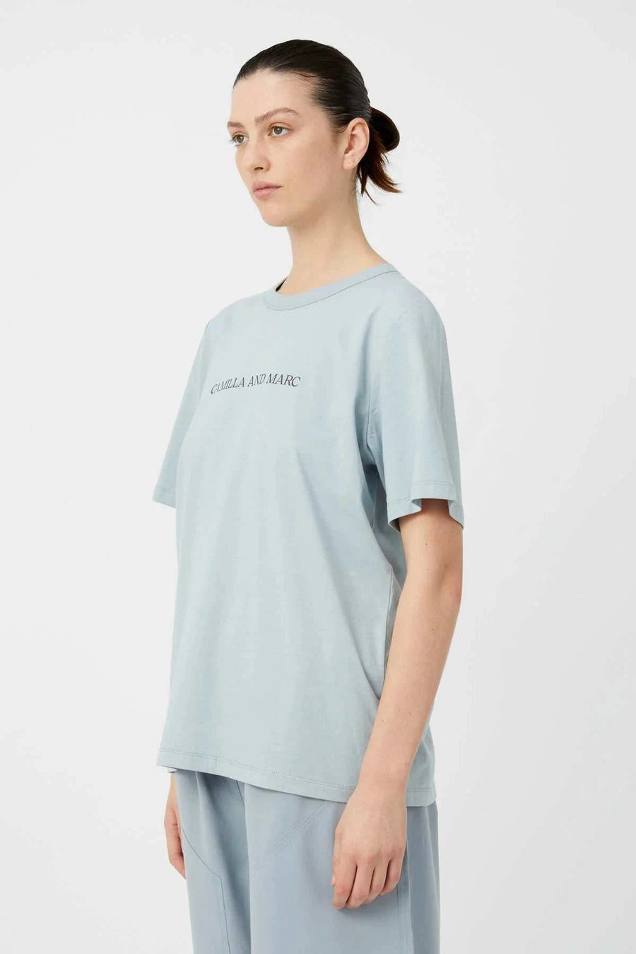 Camilla and Marc Grayson Tee Misty Blue