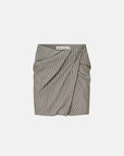 Camilla and Marc Illias Skirt Ash Stripe