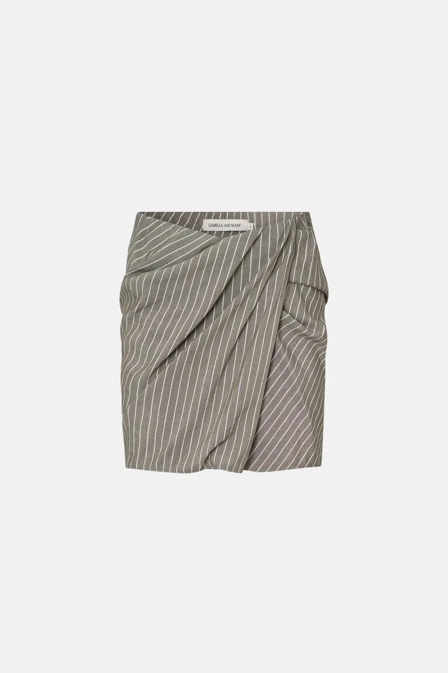 Camilla and Marc Illias Skirt Ash Stripe