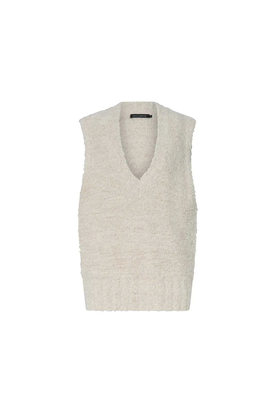 Camilla and Marc Izara Knit Vest Stone