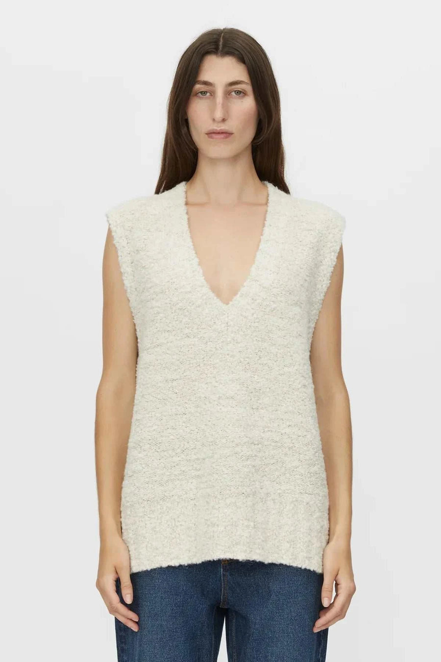 Camilla and Marc Izara Knit Vest Stone