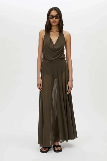 Camilla and Marc Loom 2.0 Top Bodysuit Dark Khaki 