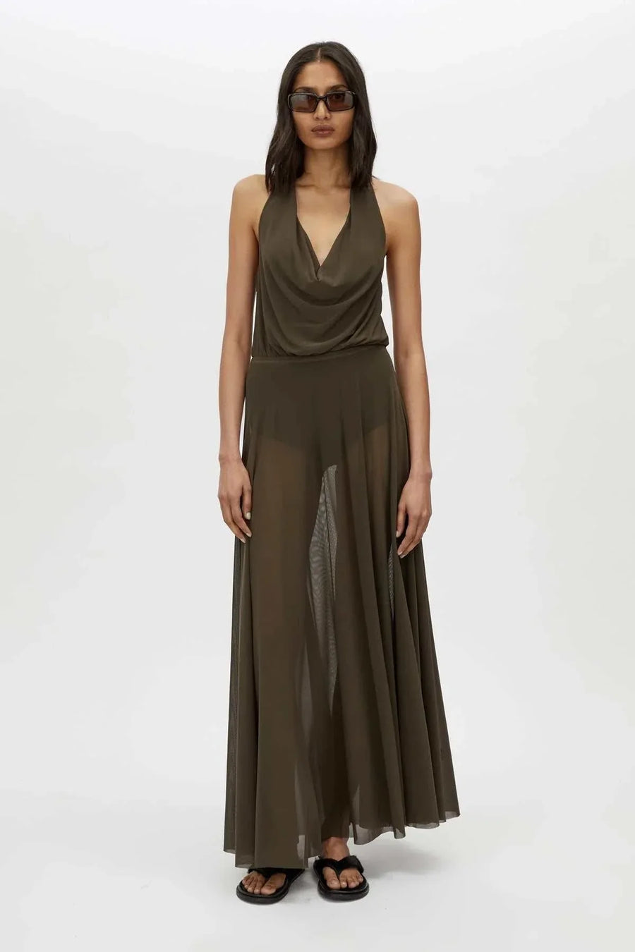 Camilla and Marc Loom 2.0 Top Bodysuit Dark Khaki 