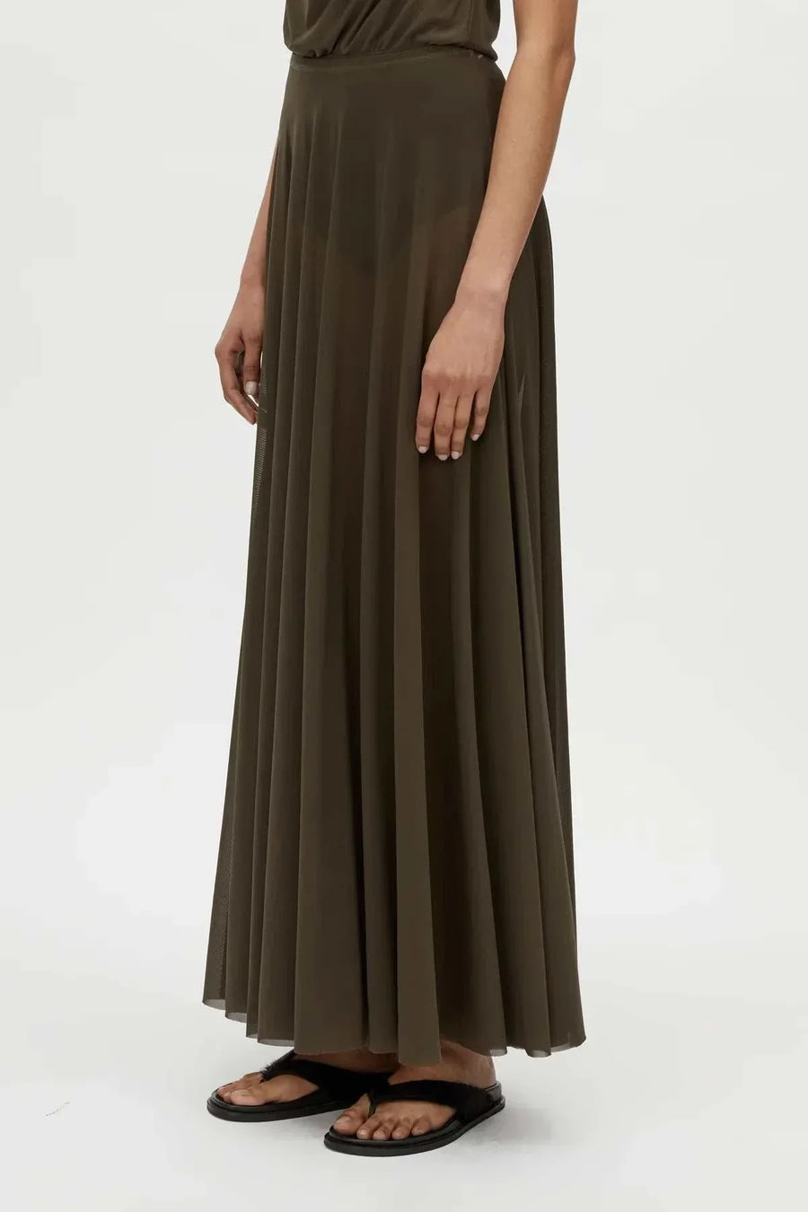 Camilla and Marc Loom 2.0 Skirt Dark Khaki