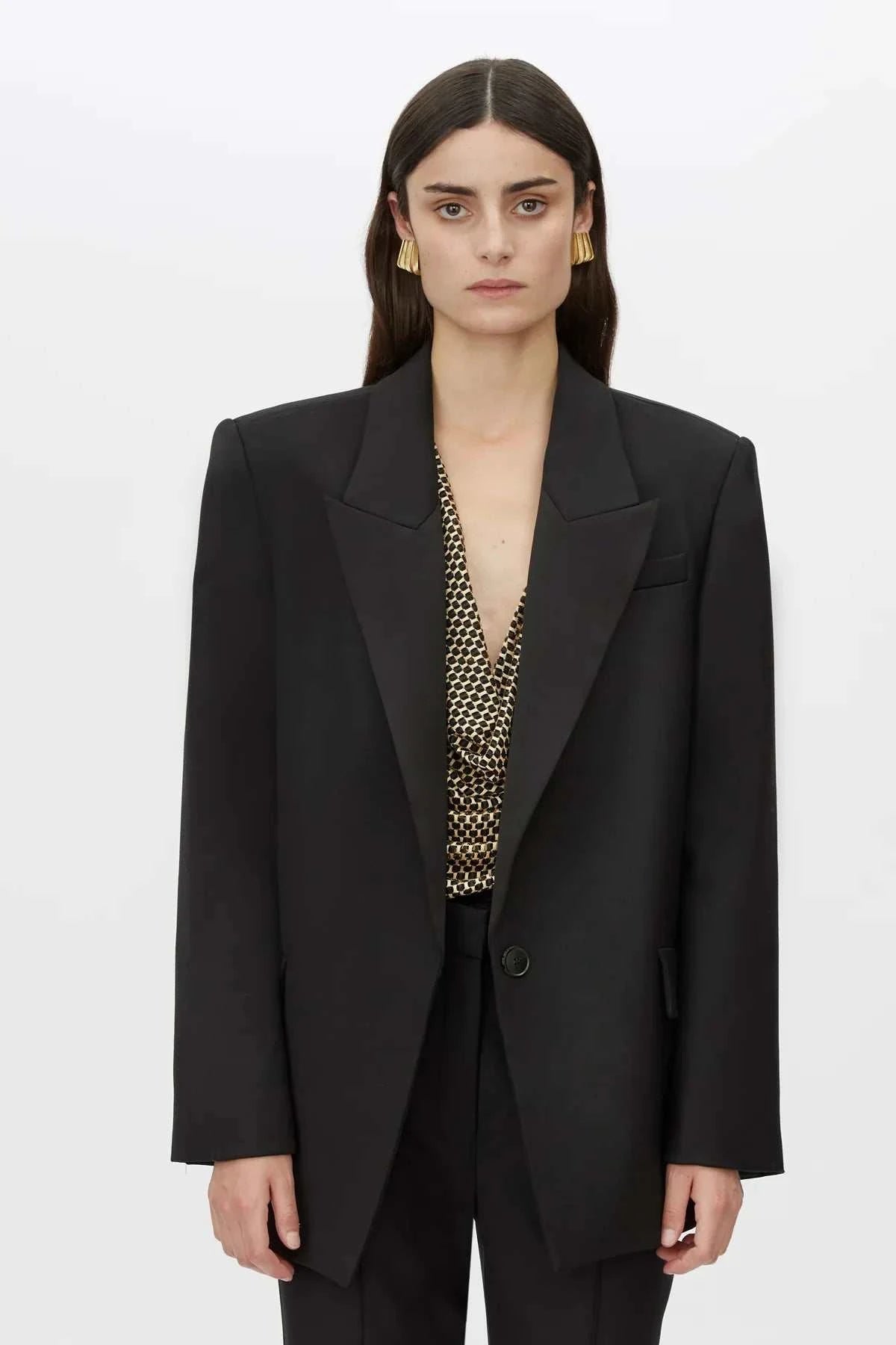 Camilla and Marc Natalini Blazer Black