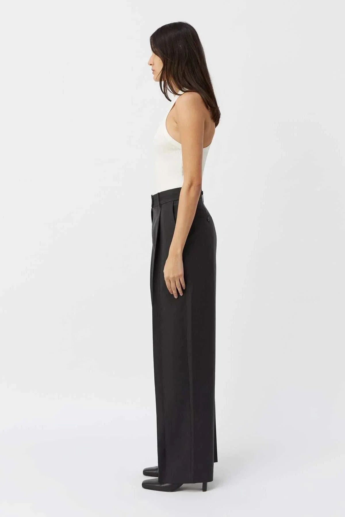 Camilla and Marc Nora Rib Top Soft White