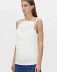 Camilla and Marc Serra Top Soft White