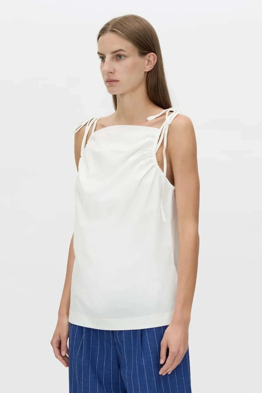 Camilla and Marc Serra Top Soft White