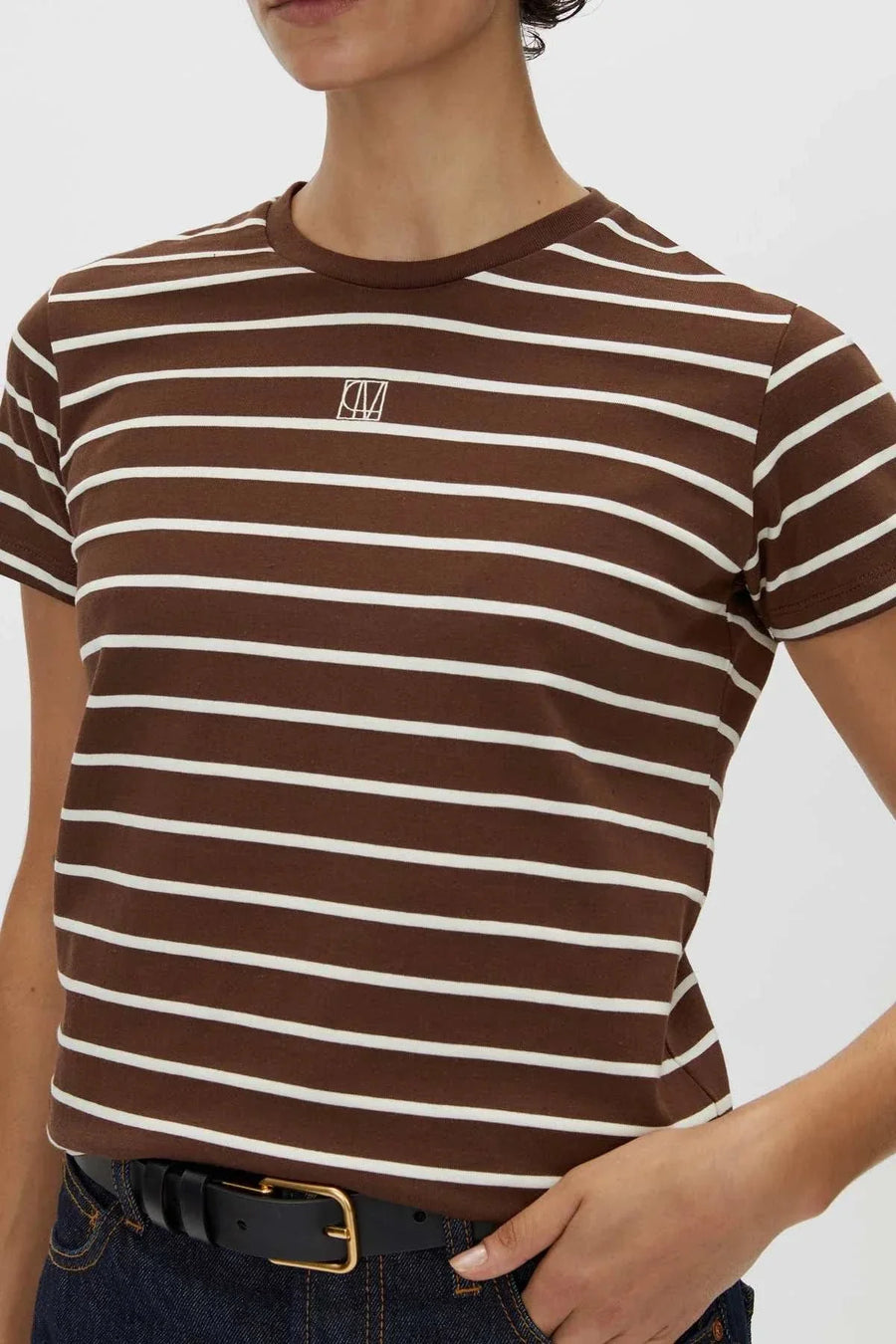 Camilla and Marc Sora Tee Expresso White