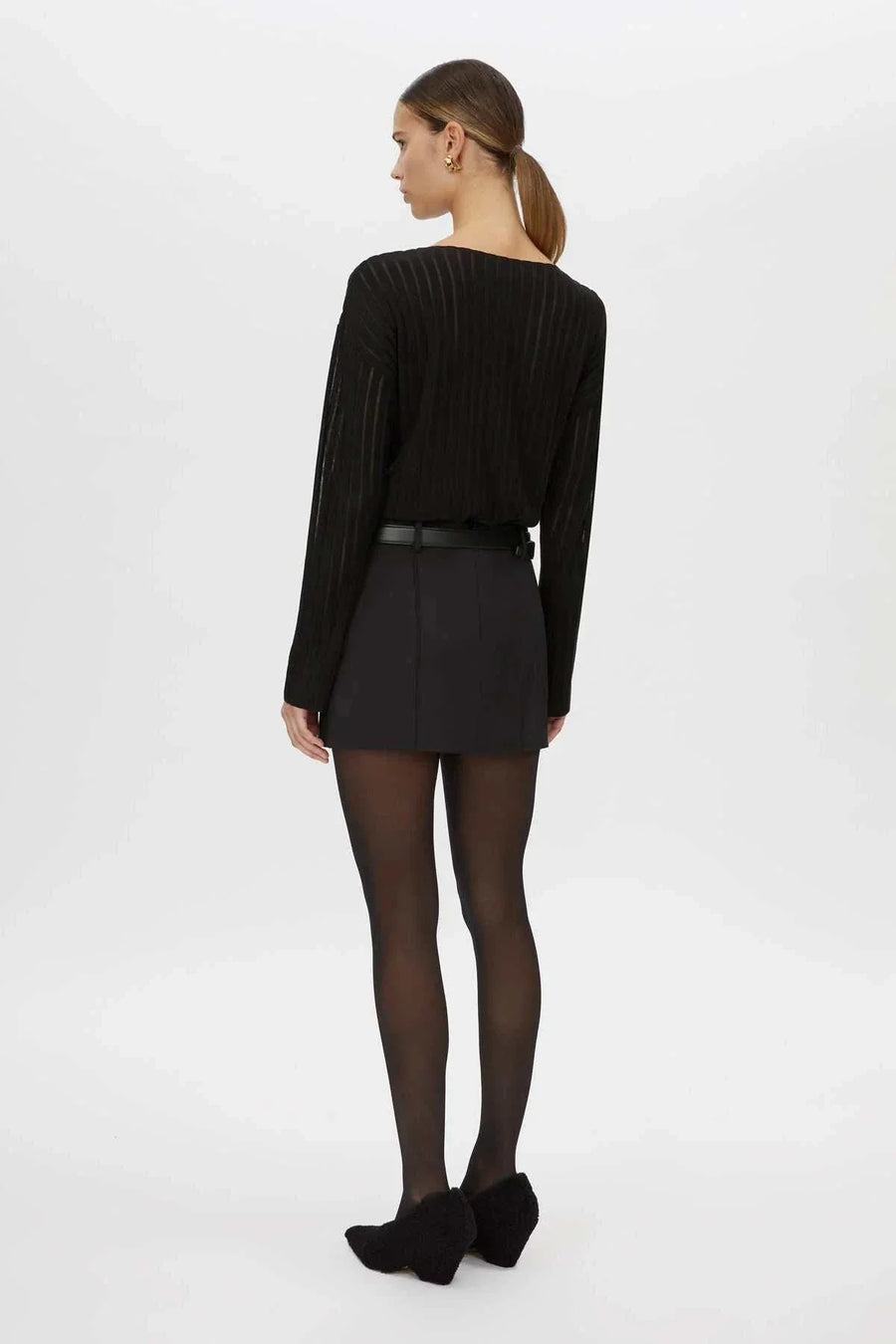 Camilla and Marc Daniella Knit Top Black