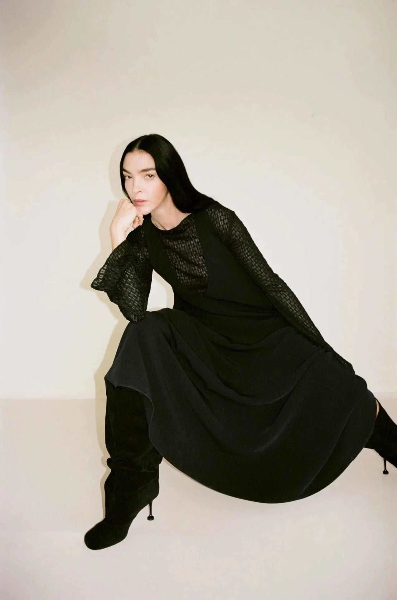 Camilla and Marc Davana Top Black