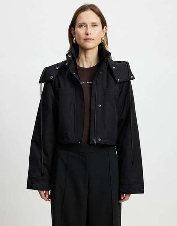 Camilla and Marc Cella Short Puffer Black