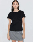 Deiji Studios Tape Tee Black
