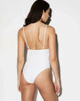 C.Design Structured Maillot Ivory
