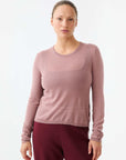 Nagnata Essentials Long Sleeve Top Rose