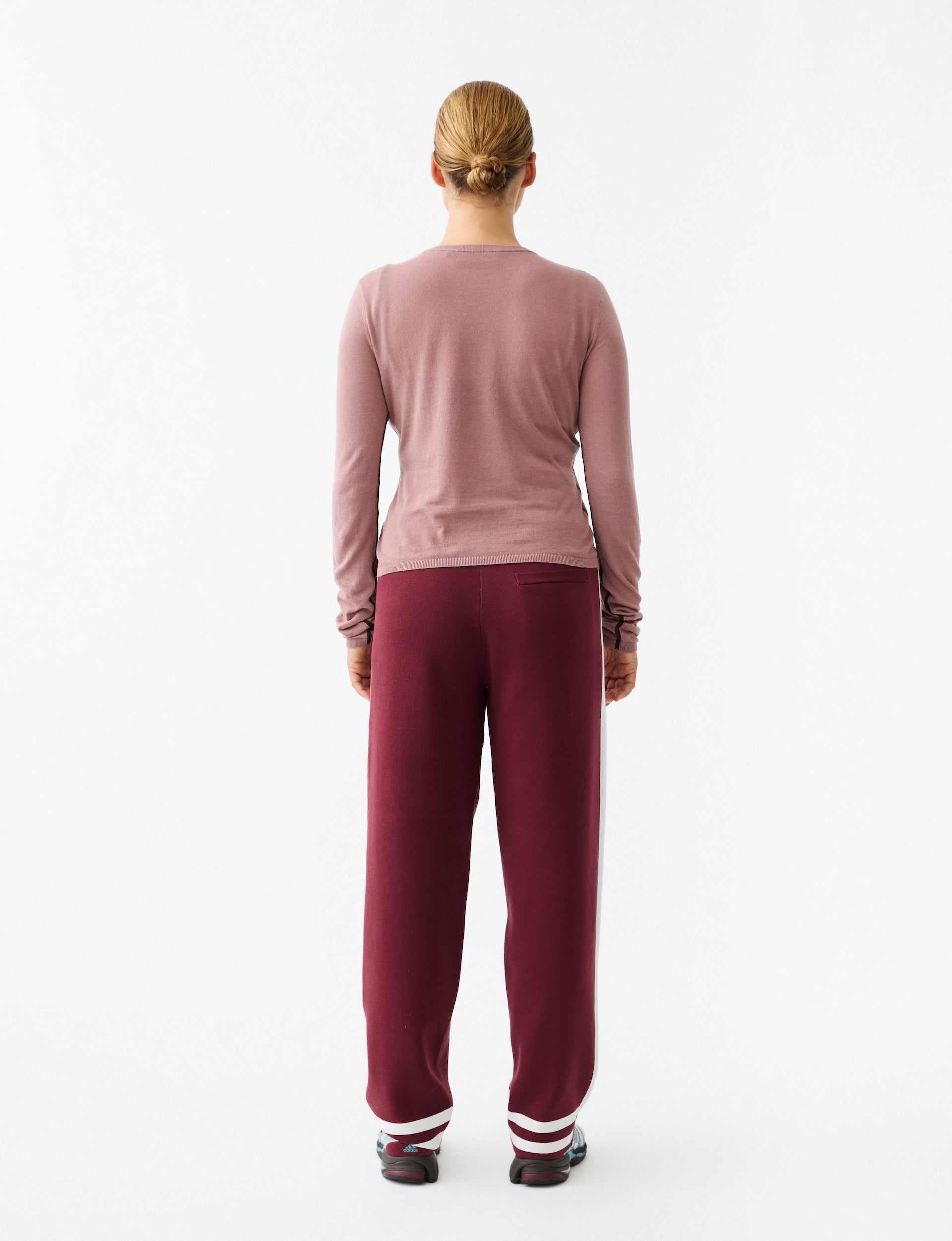 Nagnata Essentials Long Sleeve Top Rose