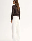 Elka Collective Penny Knit Cardigan Chocolate
