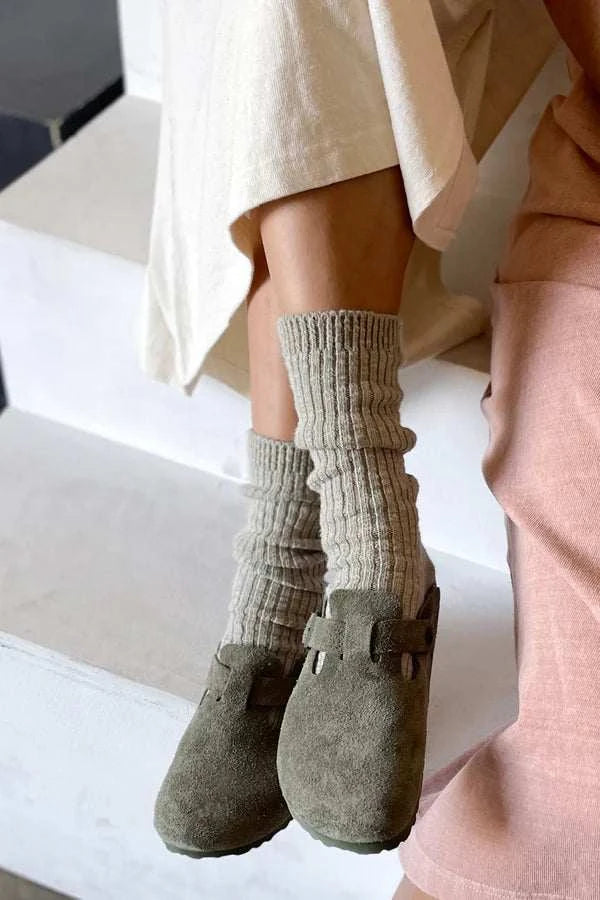 Le Bon Shoppe Cottage Socks Smoked Sage