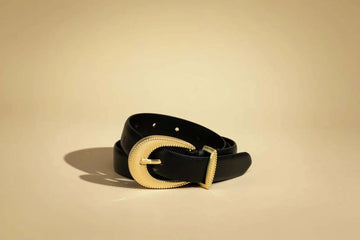 Sancia The Mazara Belt Black