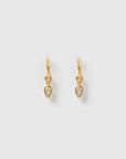 Arms Of Eve Daisy Stone Earrings Gold