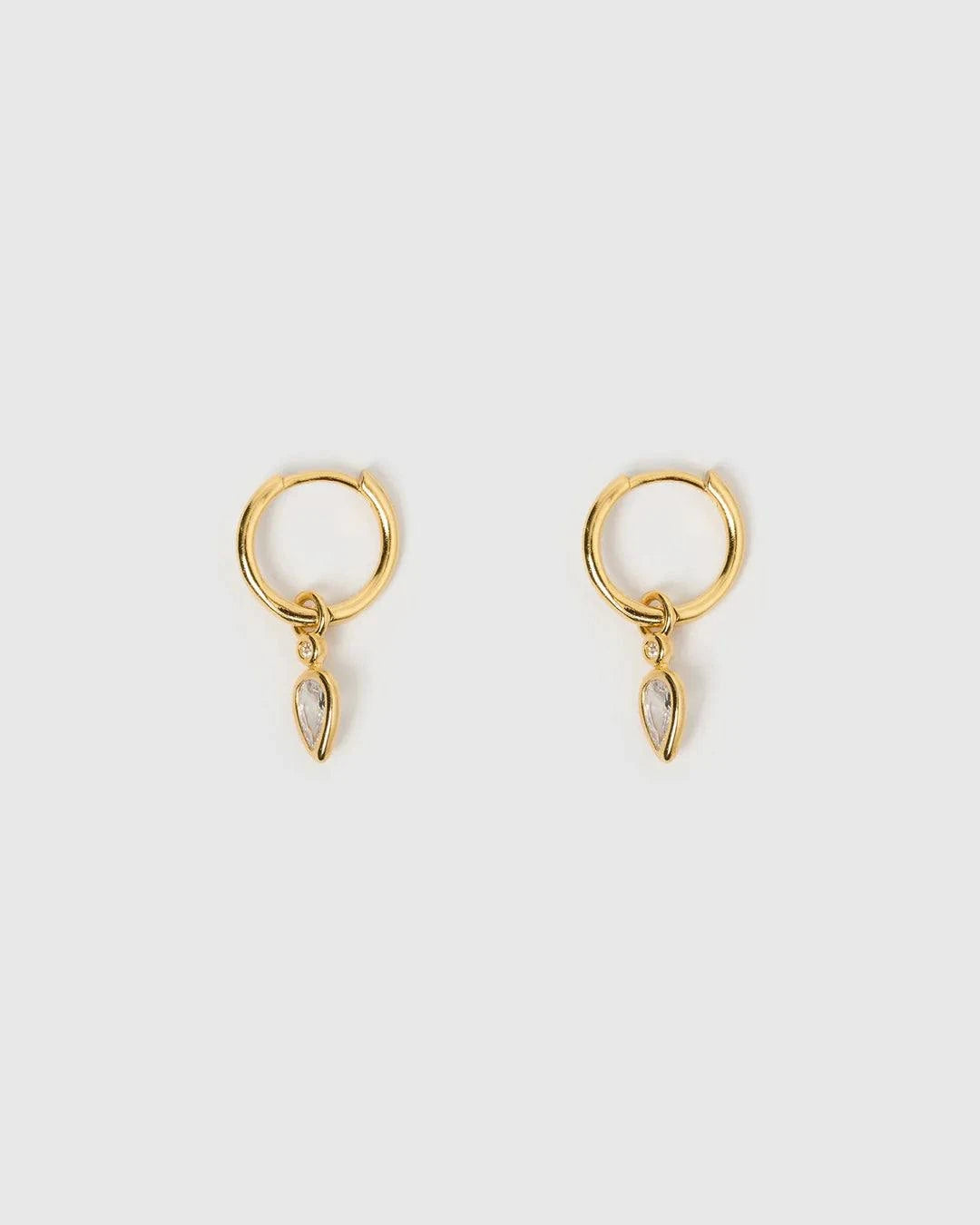 Arms Of Eve Daisy Stone Earrings Gold