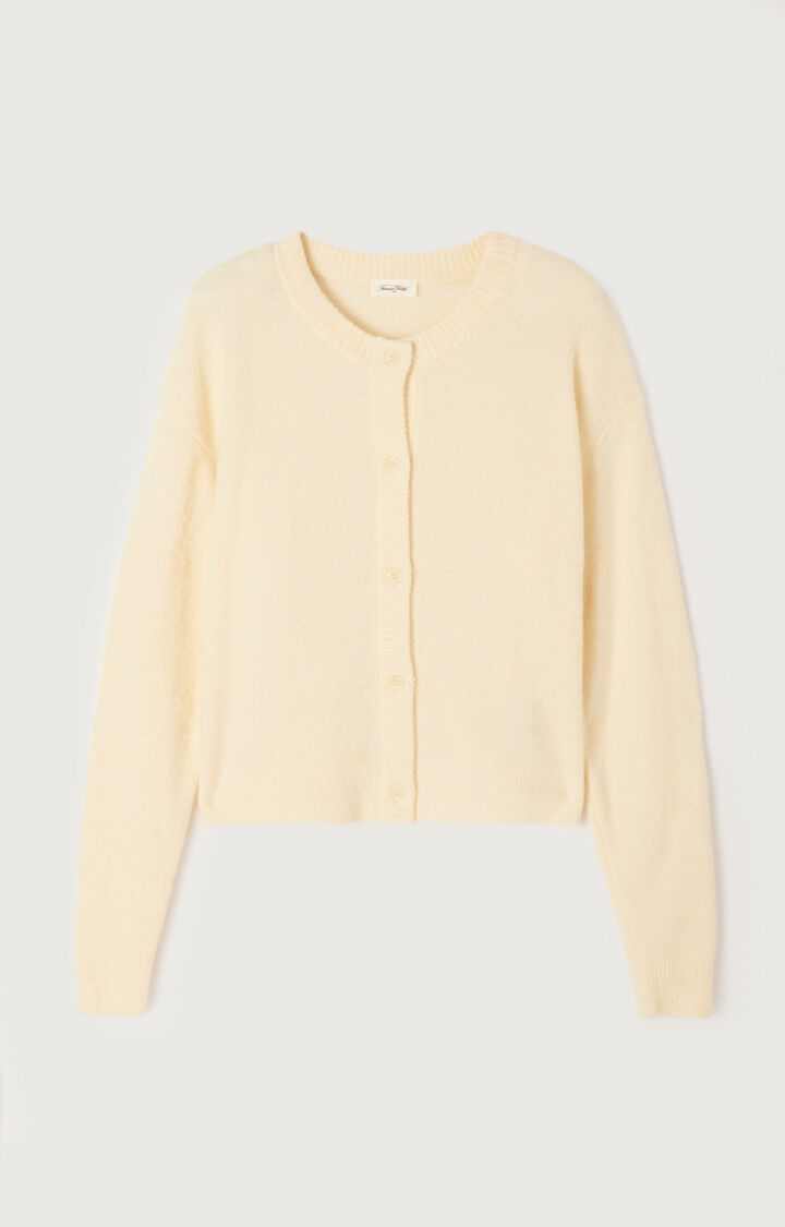 American Vintage Damsville Womens Cardigan Melange Pannacotta