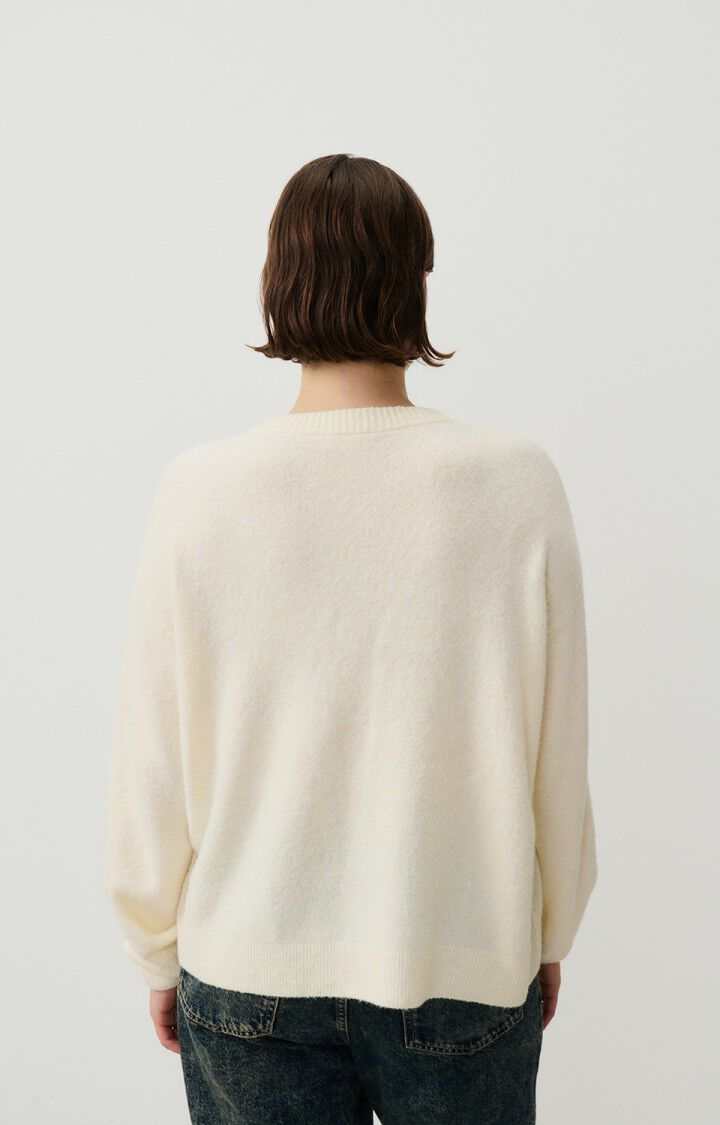 American Vintage Damsville Womens Cardigan Melange Pannacotta