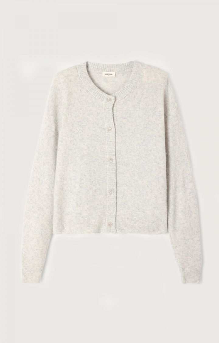 American Vintage Damsville Cardigan Heather Grey