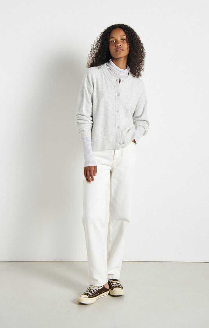 American Vintage Damsville Cardigan Heather Grey