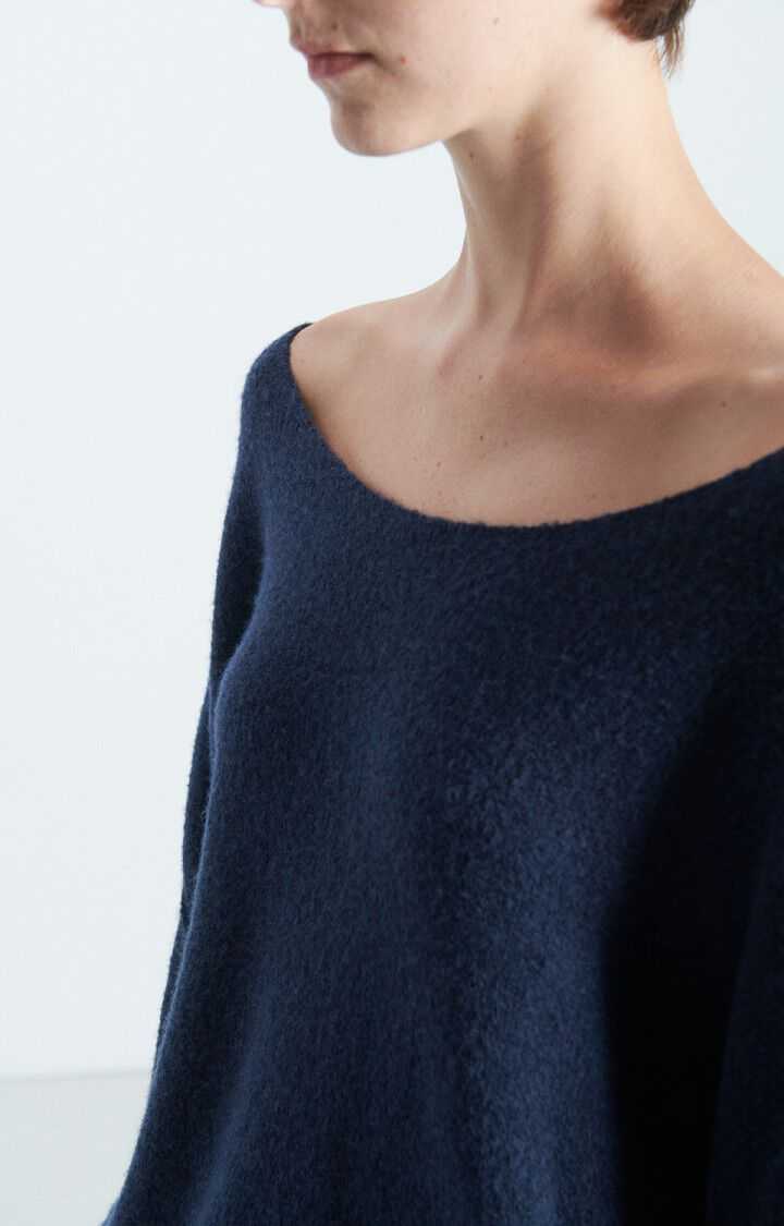 American Vintage Damsville Sweater Navy Blue