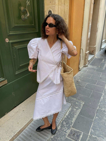 In Your Twenties The Minnie Top Ivory