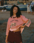 Kinga Csilla Faded Coral Desert Racer Tee