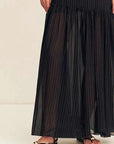 Shona Joy Irving Polka Dot Maxi Dress Black 