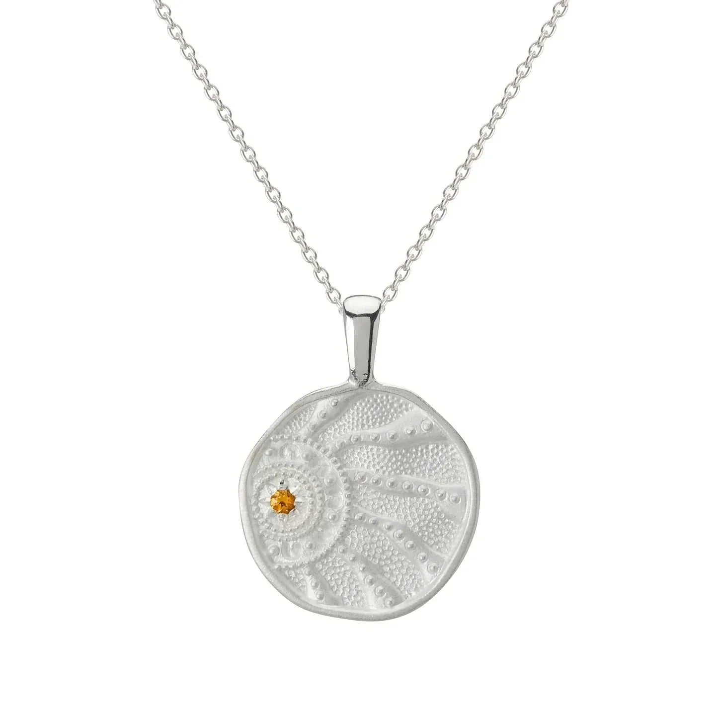 Murkani Sun Spirit Necklace Sterling Silver