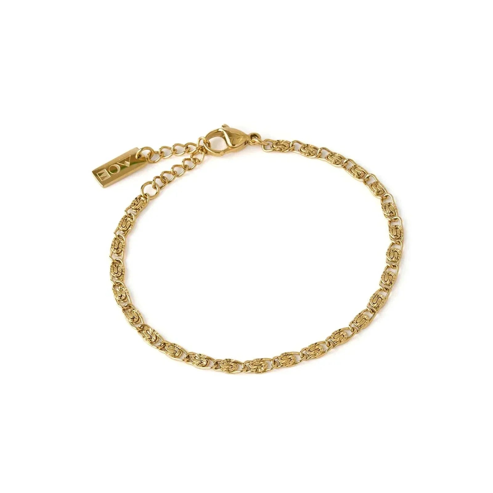 Arms Of Eve Dragon Gold Chain Bracelet