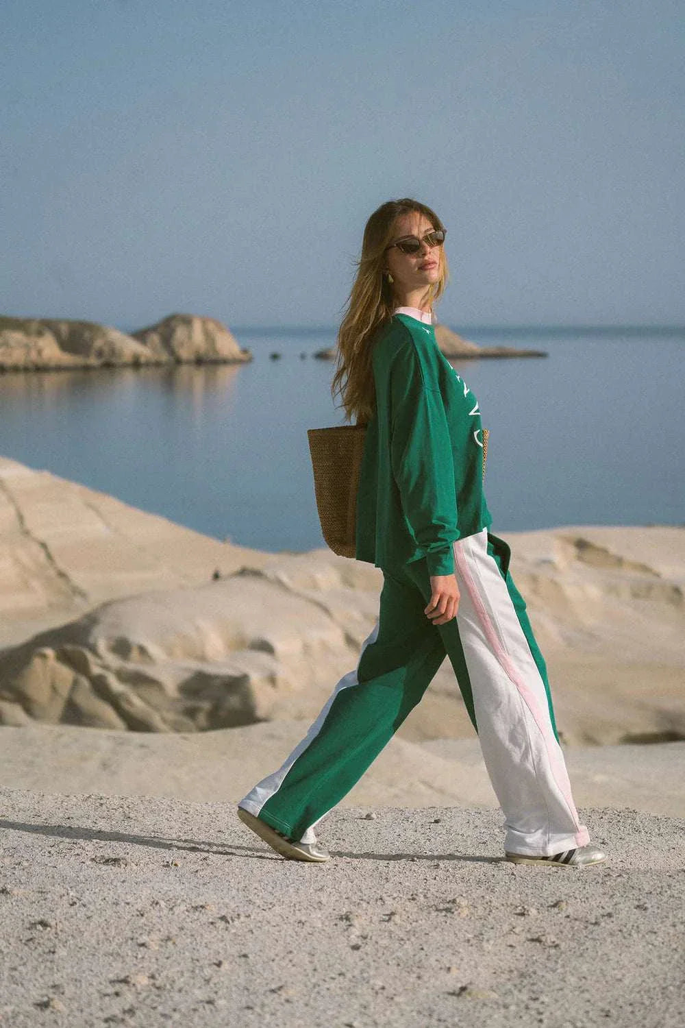Araminta James Mallorca Trackpant Sea Green