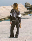 Araminta James AJ Applique Sweatshirt Washed Black
