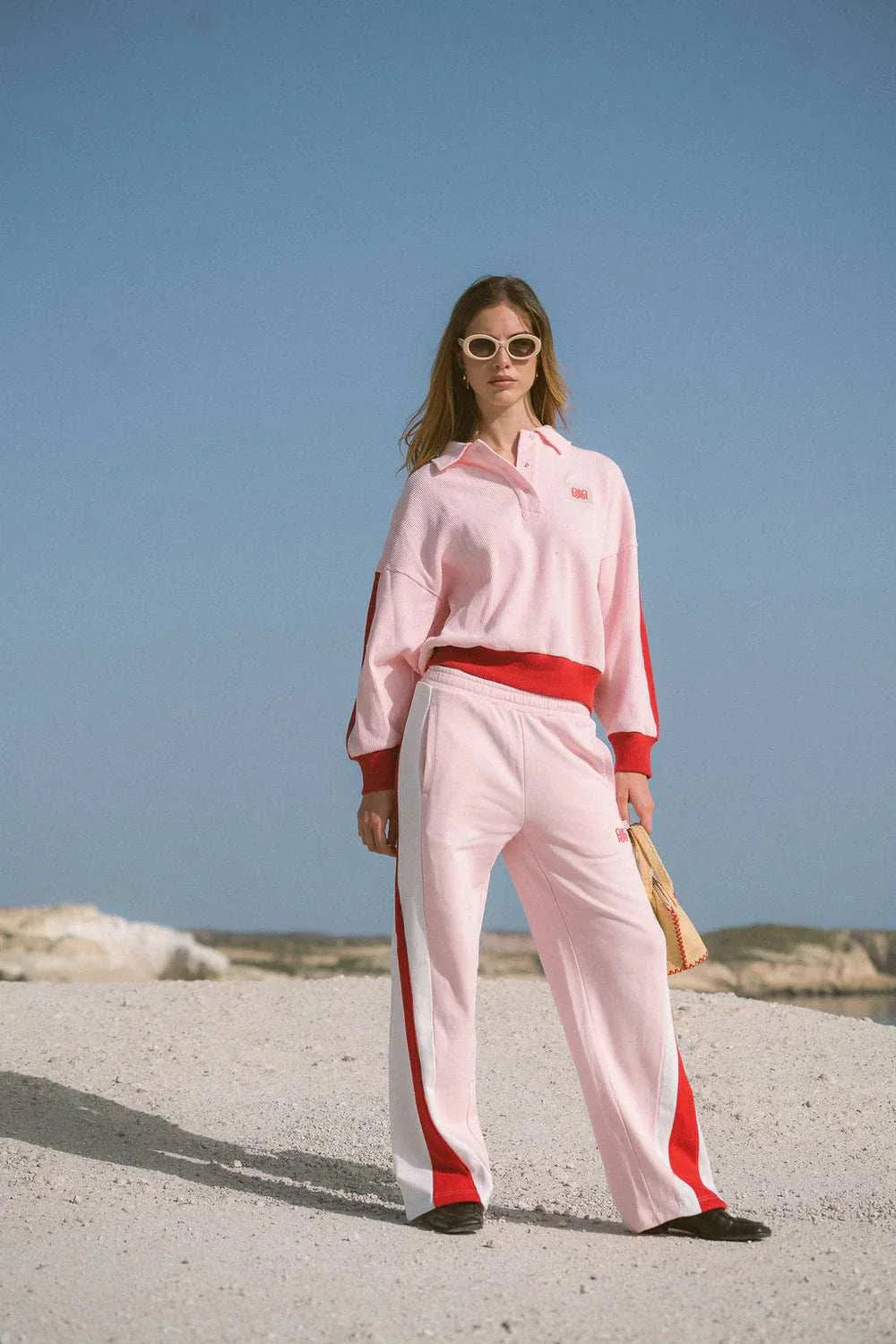 Araminta James Mallorca Trackpant Ballet Pink